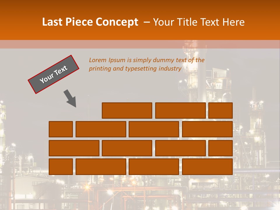 Fuel Tower Distillation PowerPoint Template