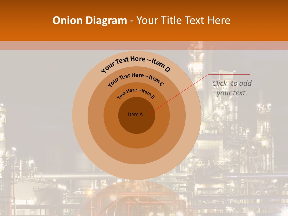 Fuel Tower Distillation PowerPoint Template