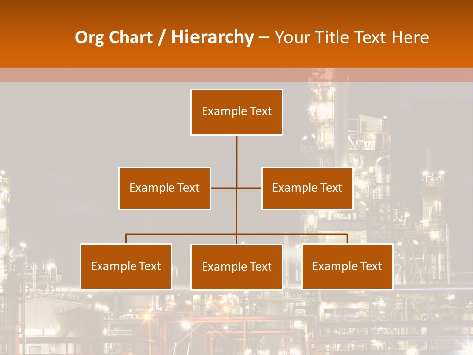 Fuel Tower Distillation PowerPoint Template