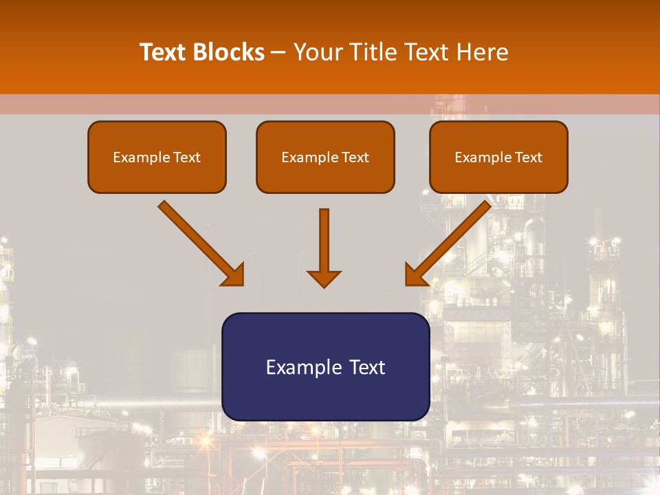 Fuel Tower Distillation PowerPoint Template