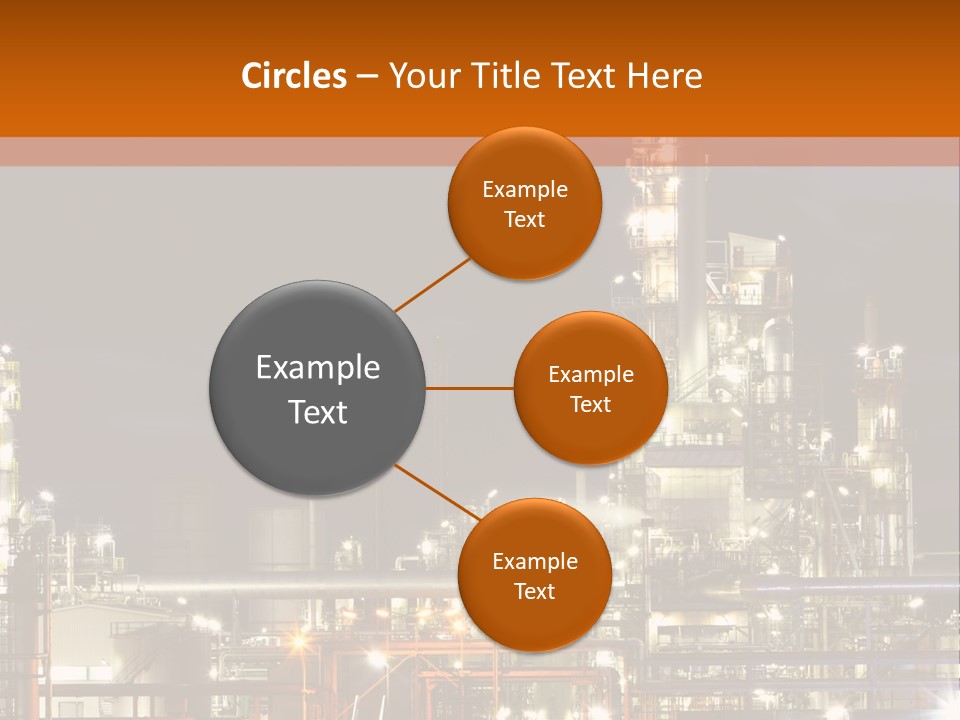 Fuel Tower Distillation PowerPoint Template