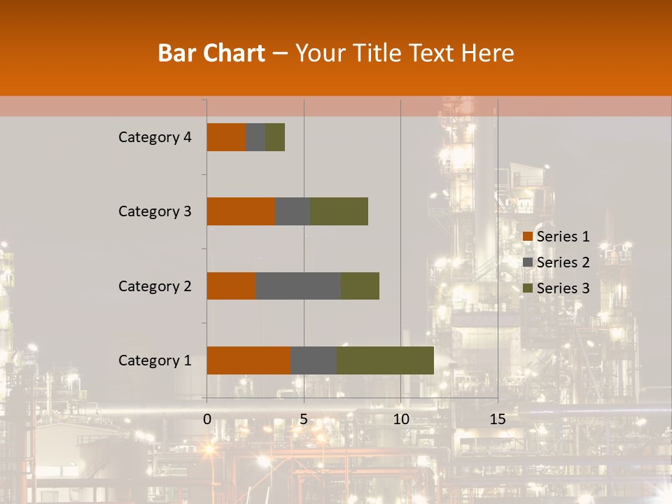Fuel Tower Distillation PowerPoint Template