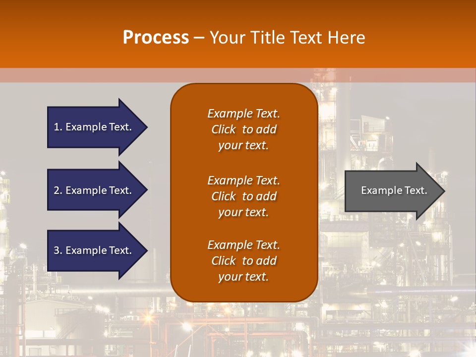 Fuel Tower Distillation PowerPoint Template
