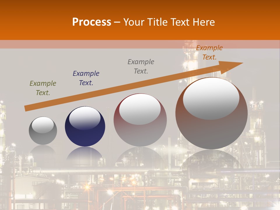 Fuel Tower Distillation PowerPoint Template