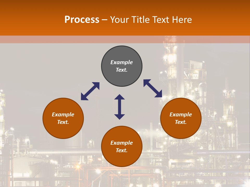 Fuel Tower Distillation PowerPoint Template