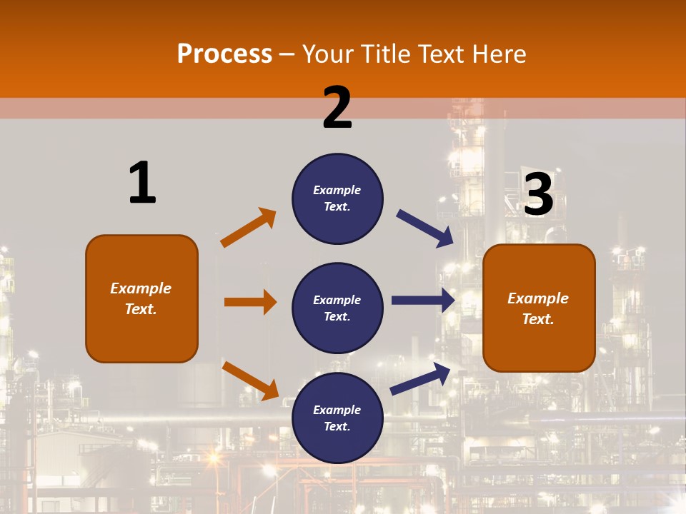 Fuel Tower Distillation PowerPoint Template