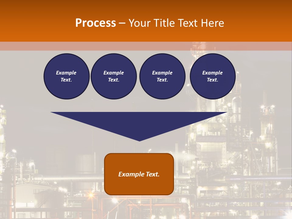 Fuel Tower Distillation PowerPoint Template