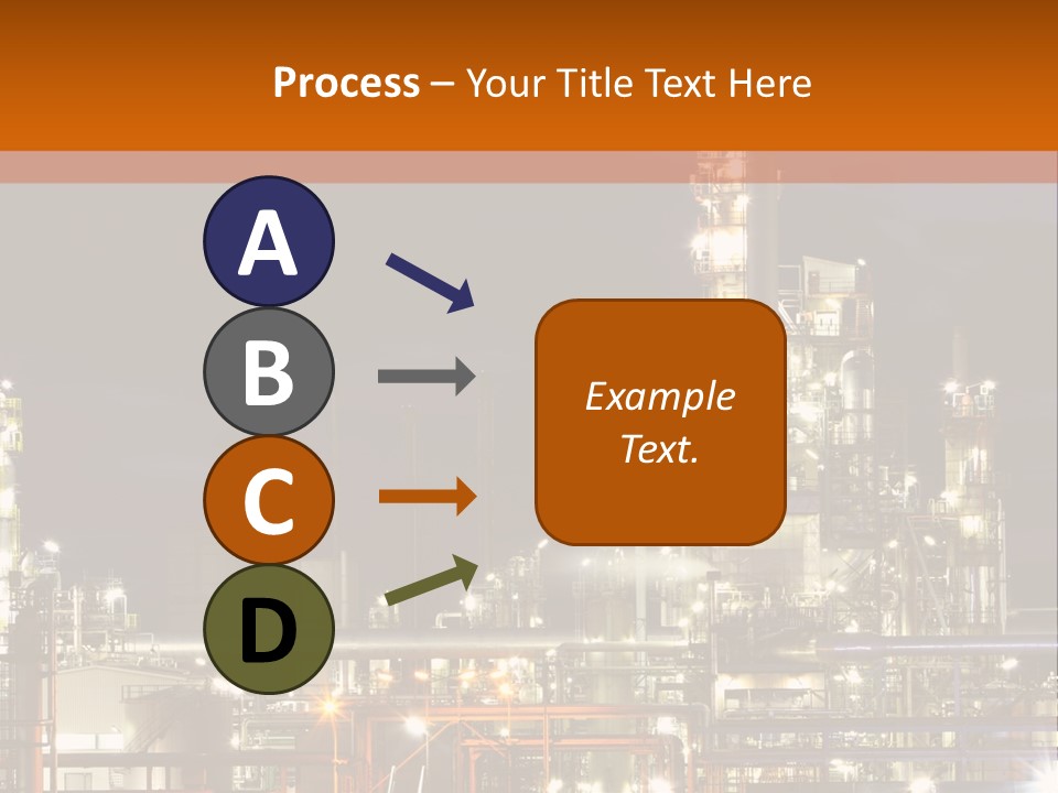 Fuel Tower Distillation PowerPoint Template