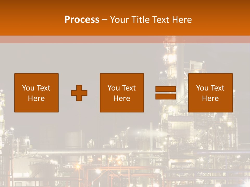 Fuel Tower Distillation PowerPoint Template