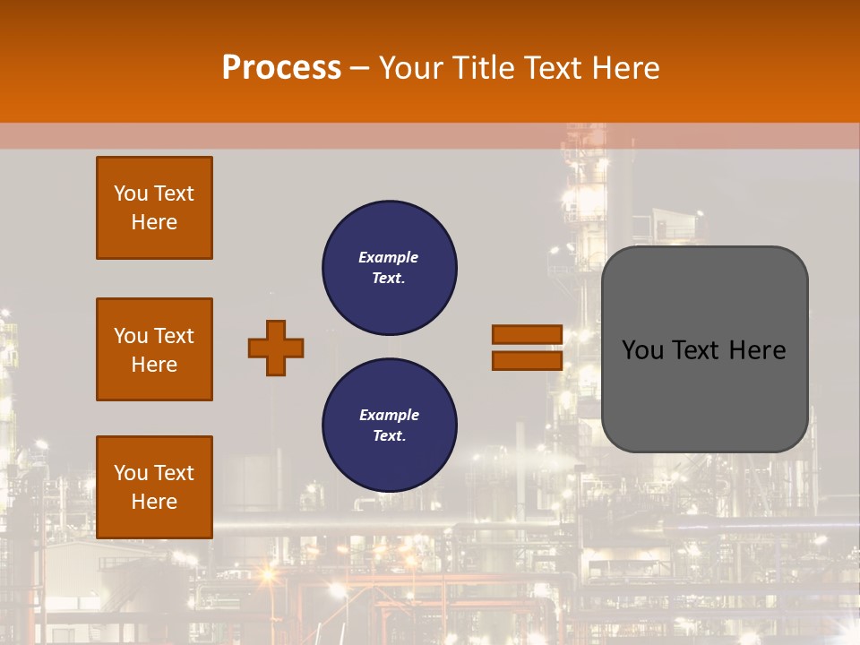 Fuel Tower Distillation PowerPoint Template