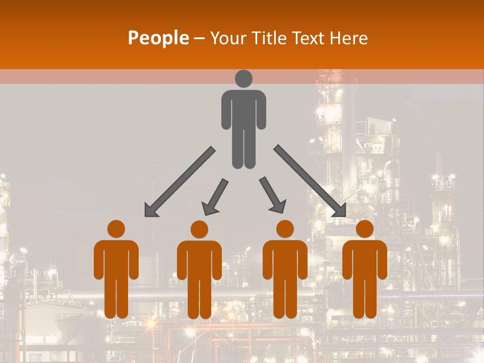 Fuel Tower Distillation PowerPoint Template