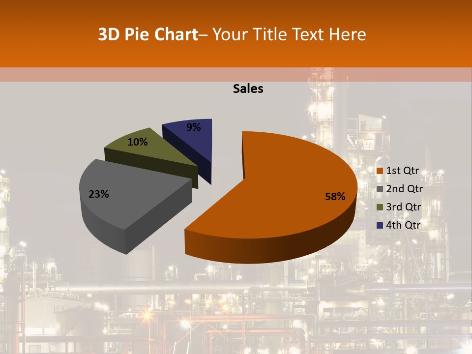 Fuel Tower Distillation PowerPoint Template