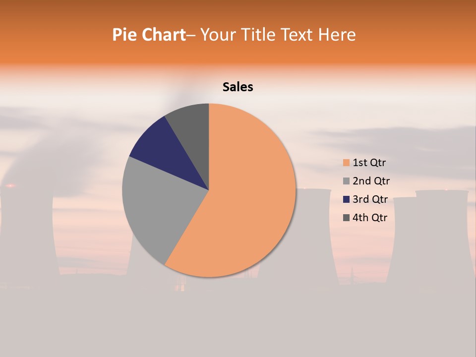 Night Artificial Energy PowerPoint Template