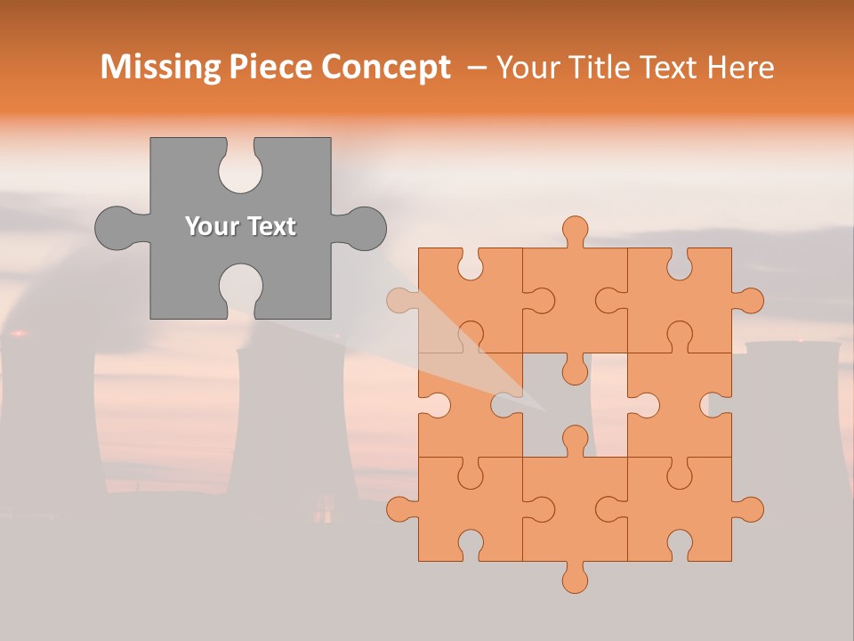 Night Artificial Energy PowerPoint Template