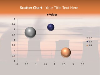 Night Artificial Energy PowerPoint Template