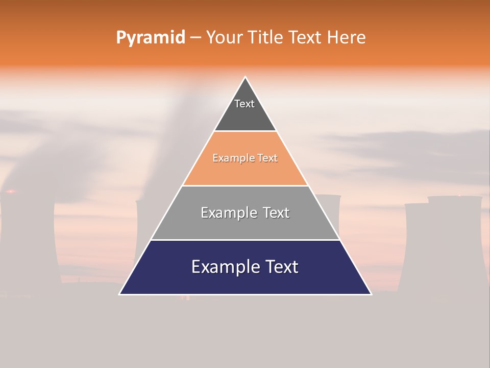Night Artificial Energy PowerPoint Template