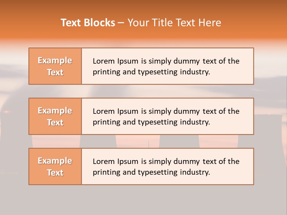 Night Artificial Energy PowerPoint Template
