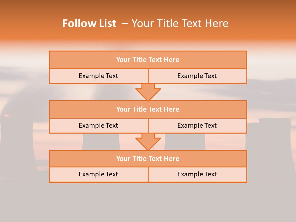 Night Artificial Energy PowerPoint Template