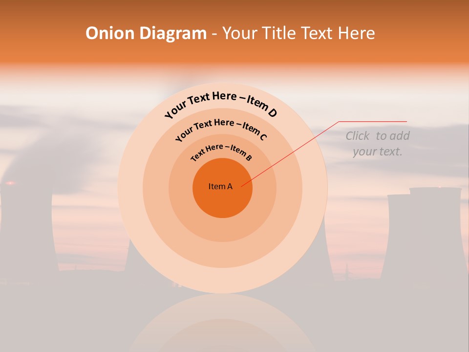 Night Artificial Energy PowerPoint Template