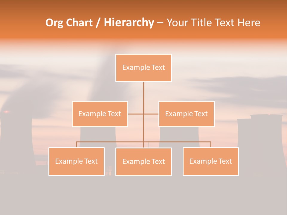 Night Artificial Energy PowerPoint Template