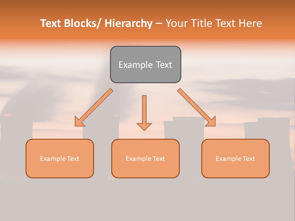 Night Artificial Energy PowerPoint Template