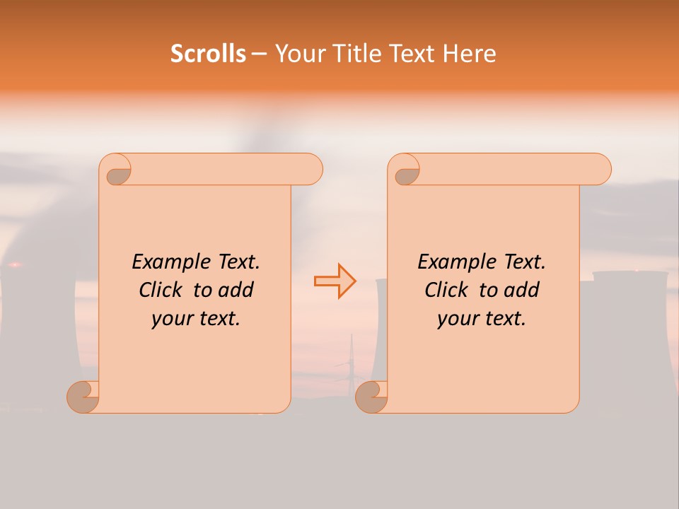 Night Artificial Energy PowerPoint Template