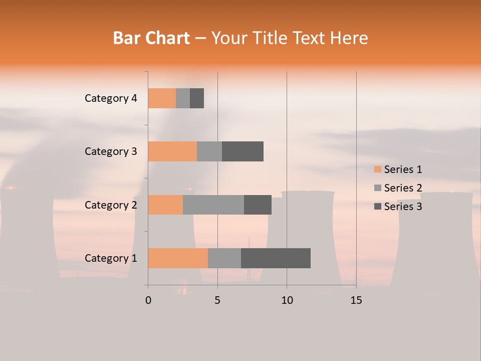 Night Artificial Energy PowerPoint Template