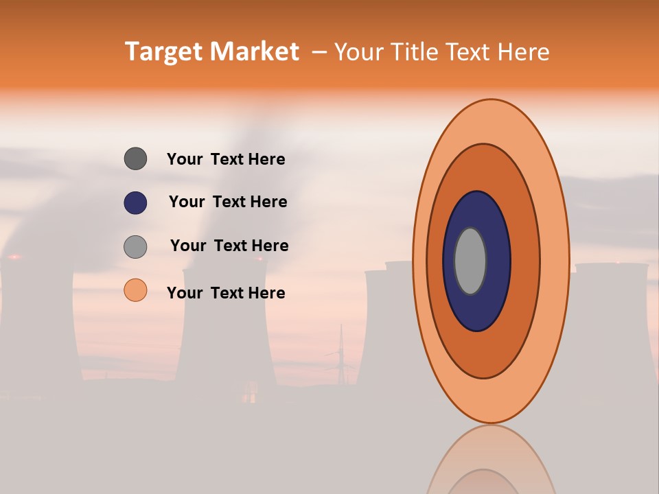 Night Artificial Energy PowerPoint Template