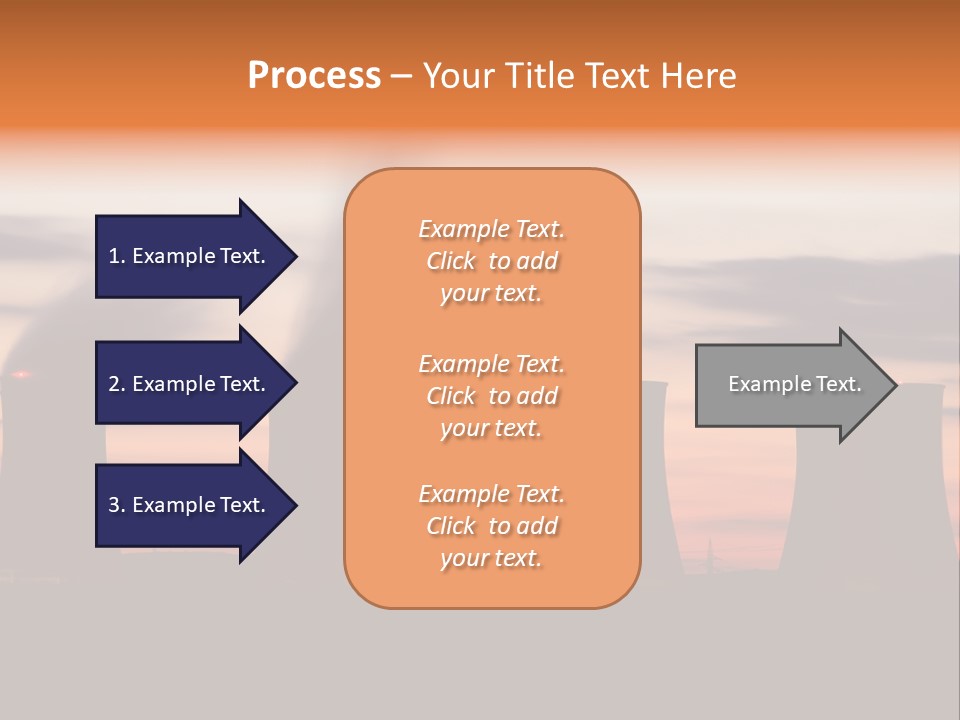 Night Artificial Energy PowerPoint Template