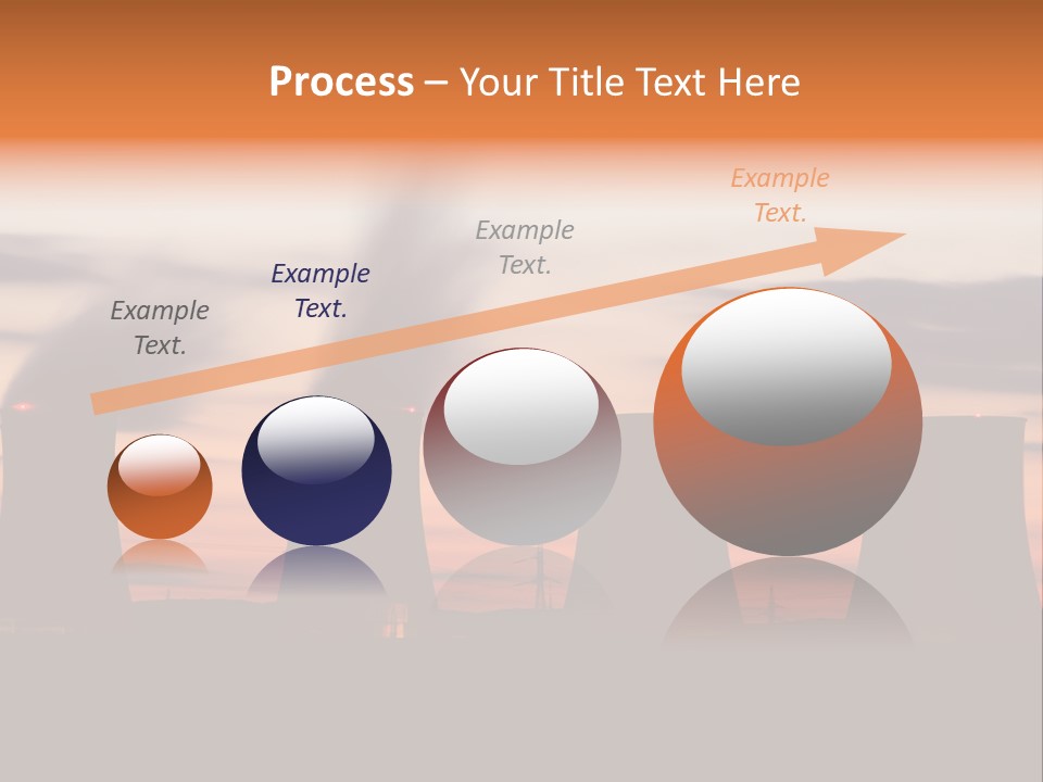 Night Artificial Energy PowerPoint Template