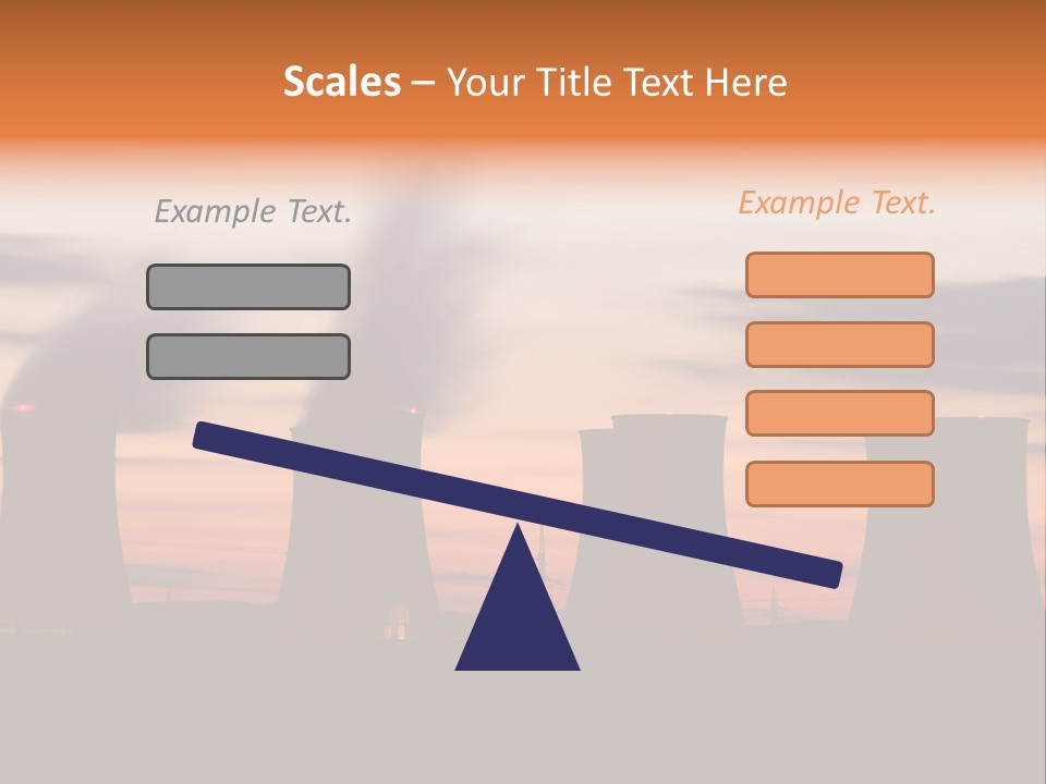 Night Artificial Energy PowerPoint Template