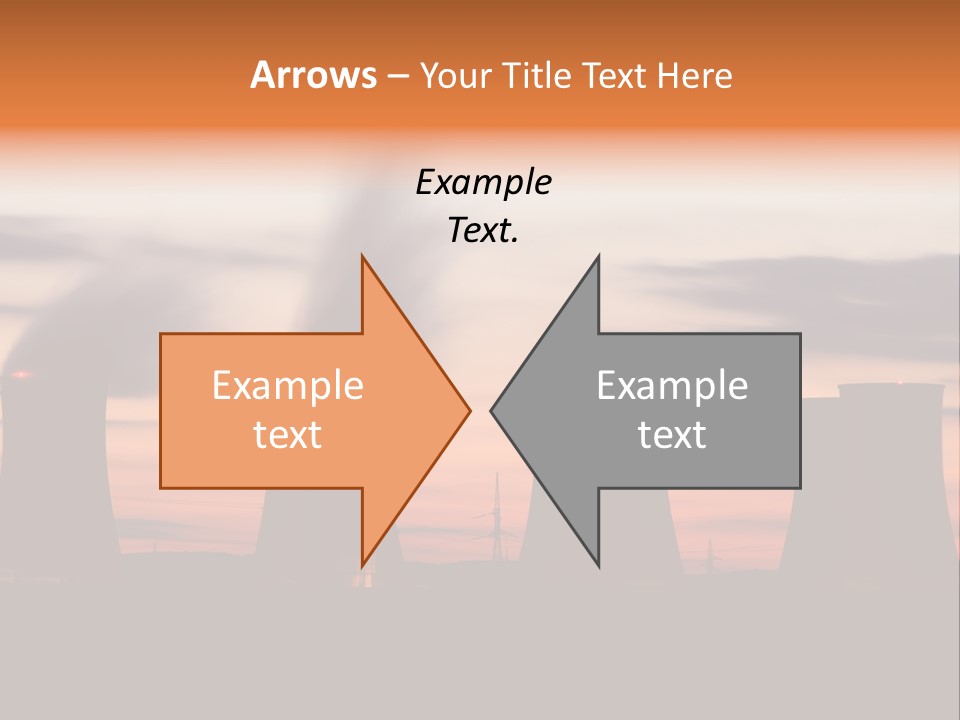 Night Artificial Energy PowerPoint Template