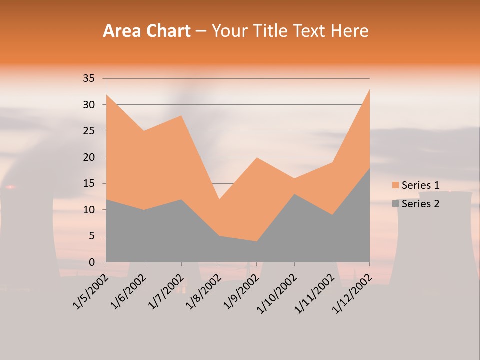 Night Artificial Energy PowerPoint Template