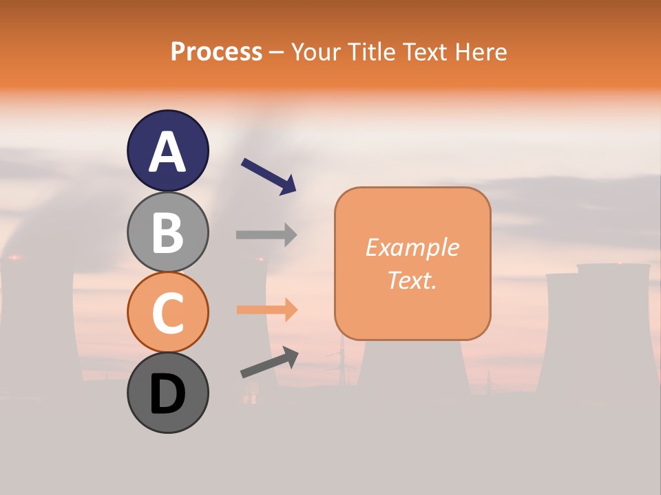 Night Artificial Energy PowerPoint Template