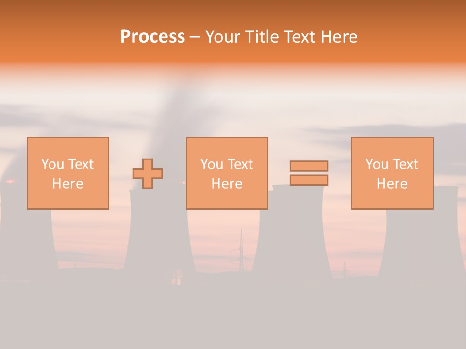 Night Artificial Energy PowerPoint Template