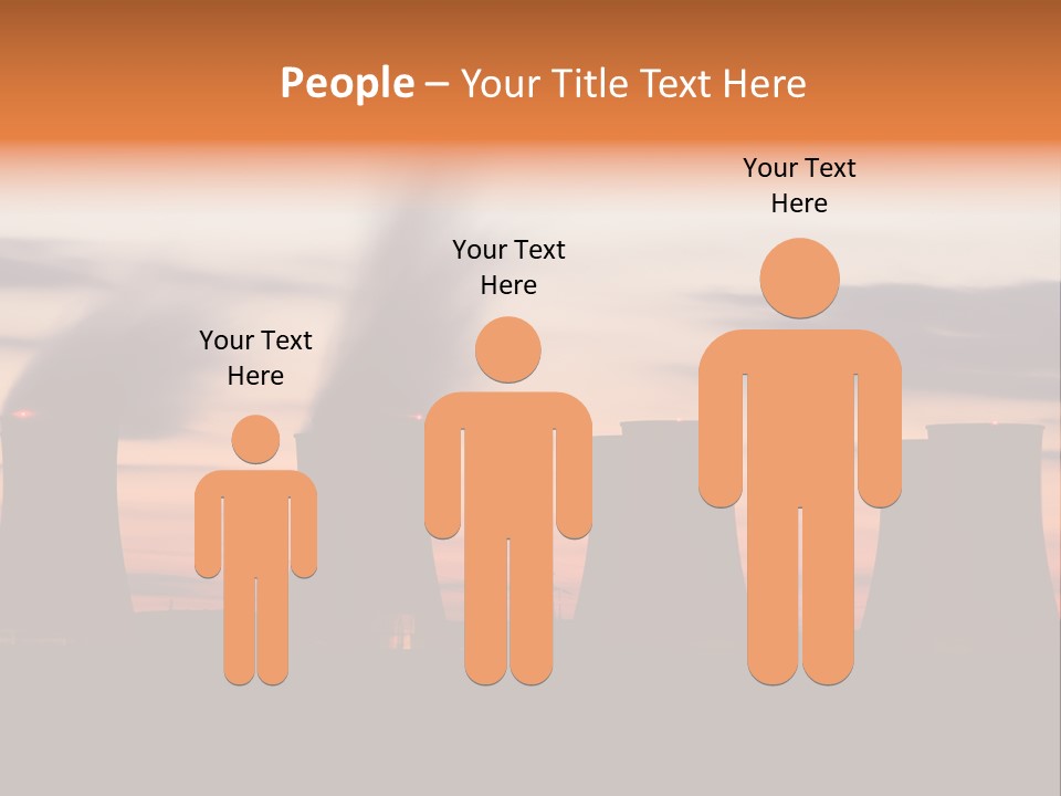 Night Artificial Energy PowerPoint Template