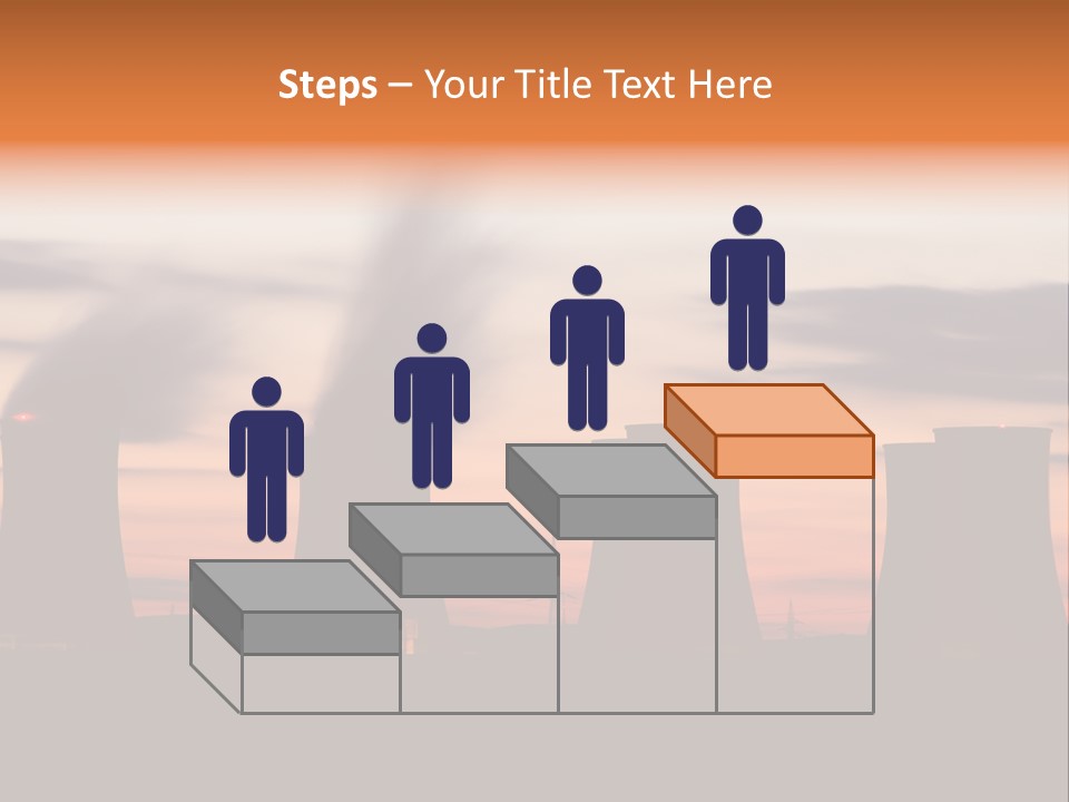Night Artificial Energy PowerPoint Template