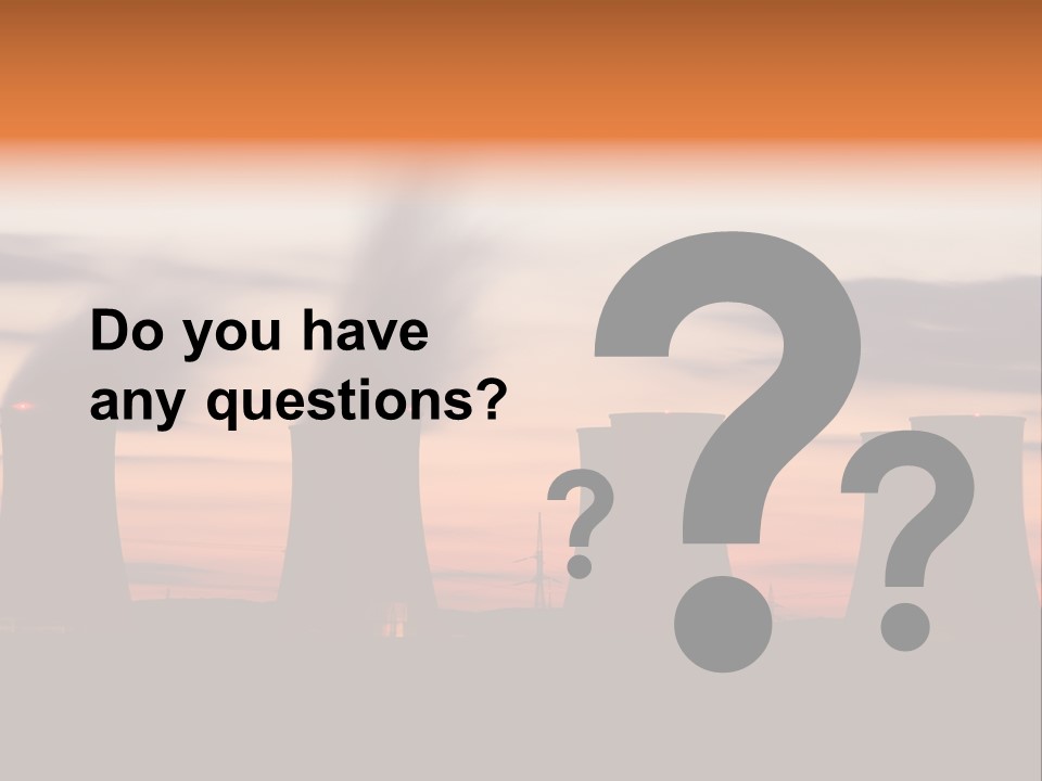 Night Artificial Energy PowerPoint Template