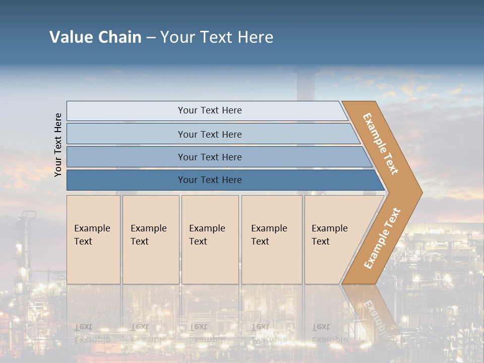 Power Business Oil PowerPoint Template