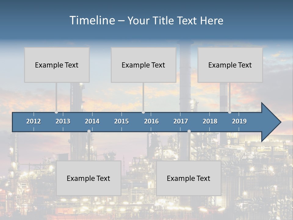 Power Business Oil PowerPoint Template