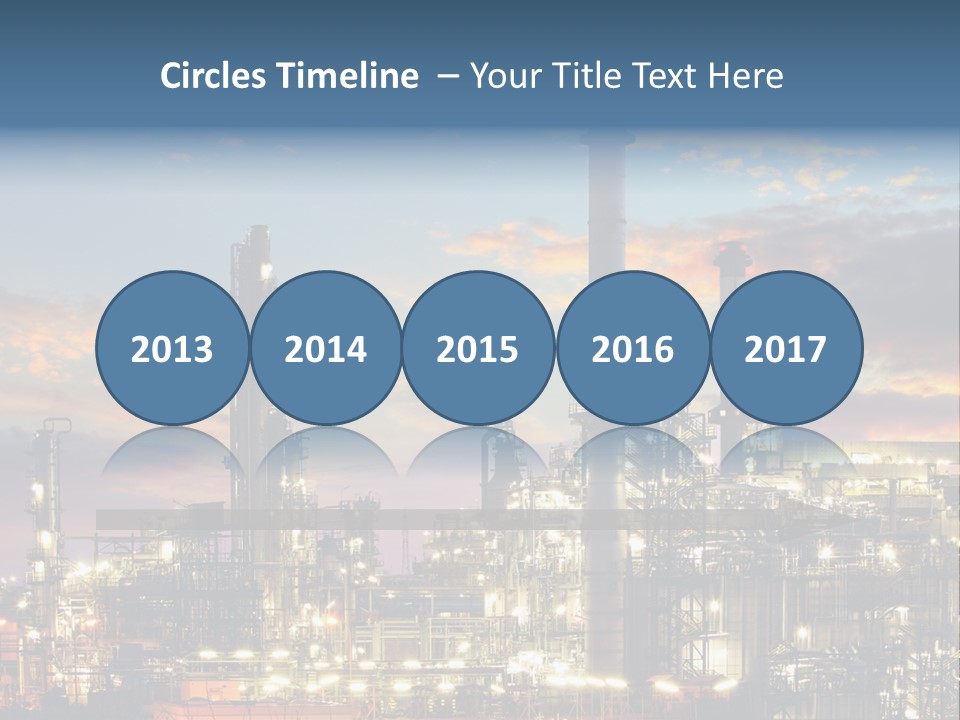 Power Business Oil PowerPoint Template