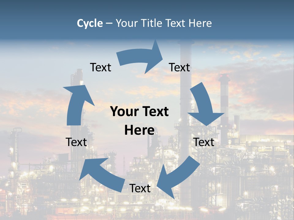 Power Business Oil PowerPoint Template