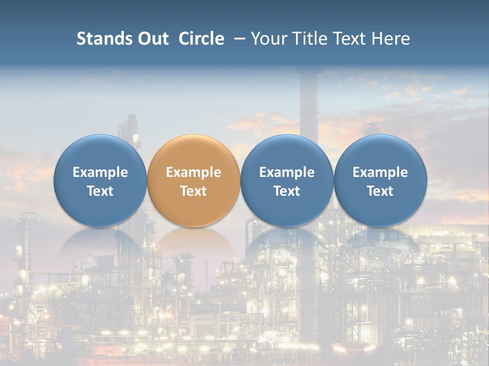 Power Business Oil PowerPoint Template