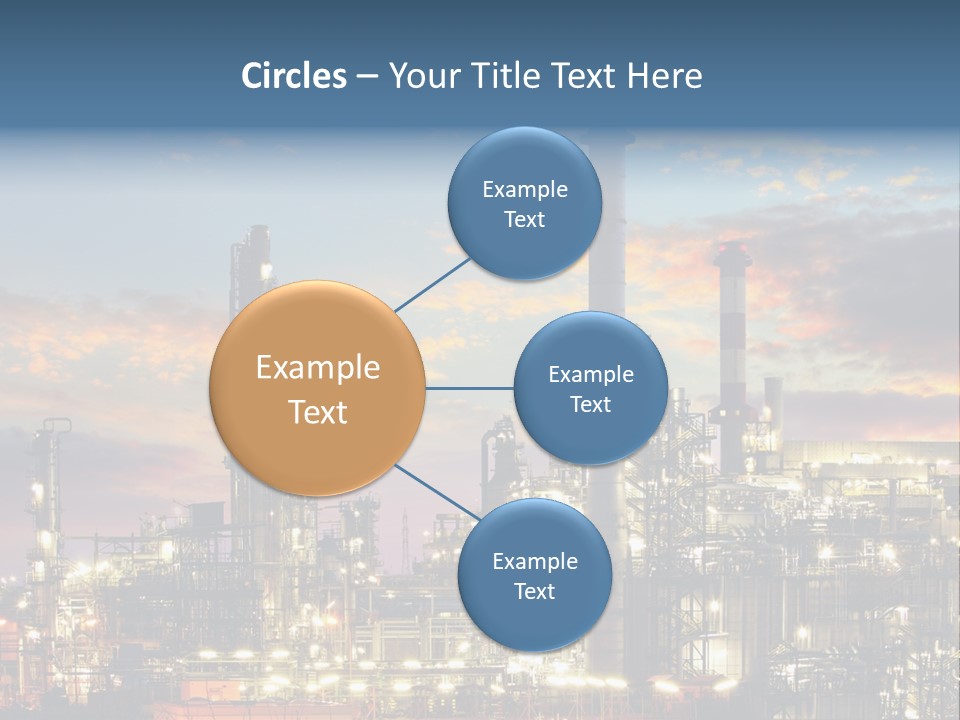 Power Business Oil PowerPoint Template