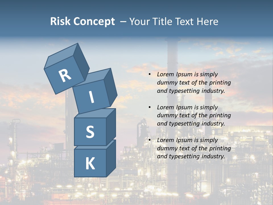 Power Business Oil PowerPoint Template