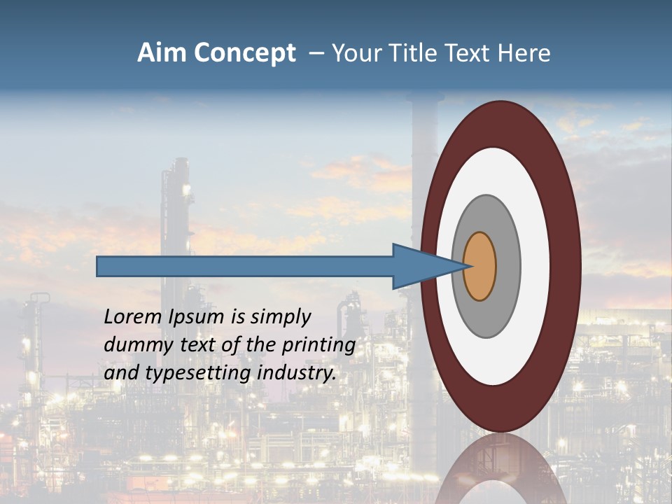 Power Business Oil PowerPoint Template