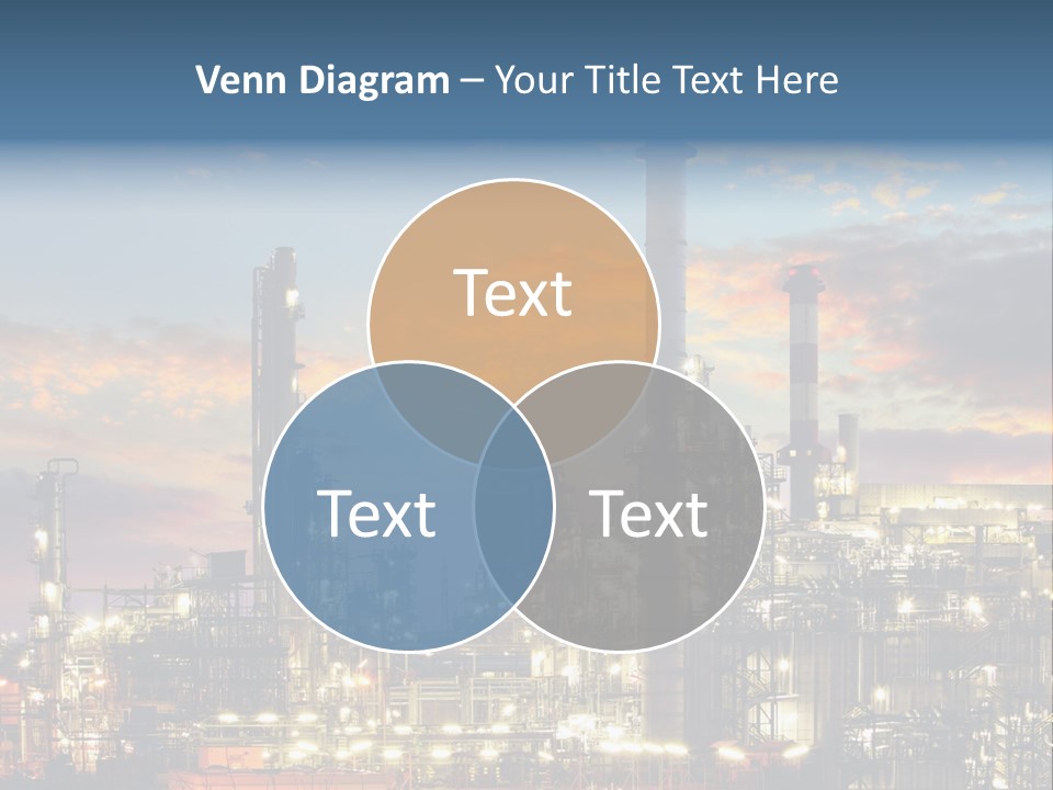 Power Business Oil PowerPoint Template