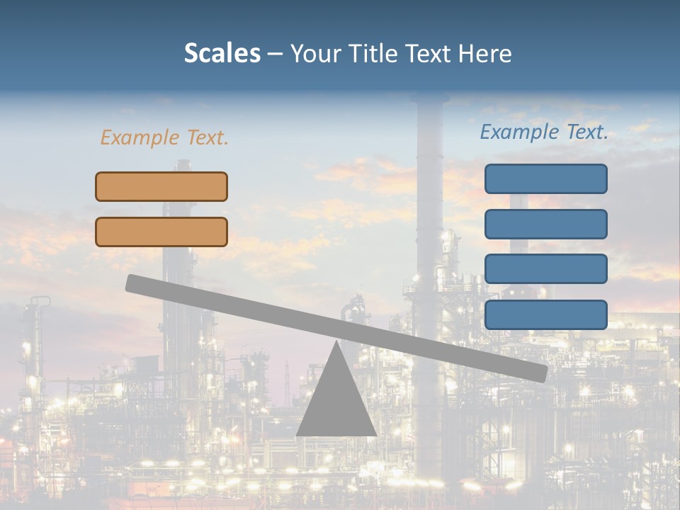 Power Business Oil PowerPoint Template