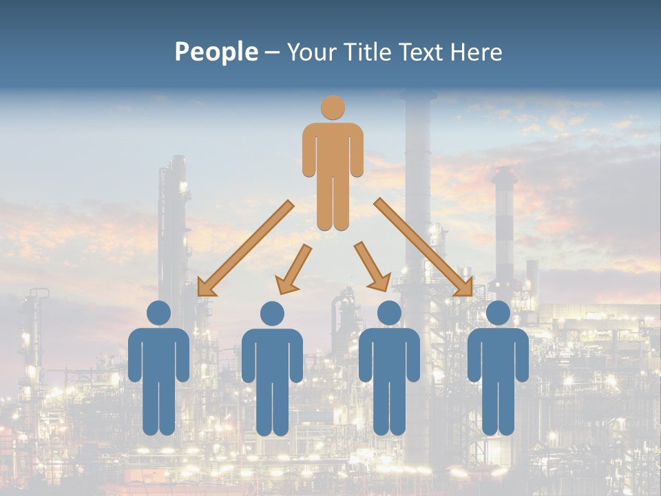 Power Business Oil PowerPoint Template