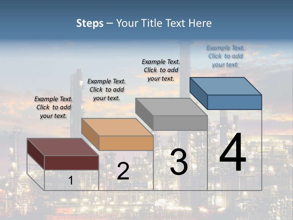 Power Business Oil PowerPoint Template